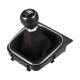 thumbnail image 1 of Pomo de palanca de cambios manual Unique Bargains 6 velocidades para Volkswagen Golf MK5 MK6 2004-2007 negro, 1 of 7