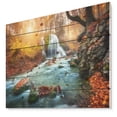 thumbnail image 1 of Design Art - Fast Flowing Fall River in Forest, 1 of 5