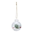 thumbnail image 2 of Bola de decoración navideña, 6 piezas/juego de bolas de Navidad transparentes, bola de Navidad, bola de Navidad adaptada para la perfección, 2 of 8