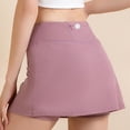 thumbnail image 6 of Glare Sports Short Skirt For Women And Winter Quick Drying Running Skirt Fitness Yoga Skirt Pants Split Double Layered Tennis Skirt, 6 of 9