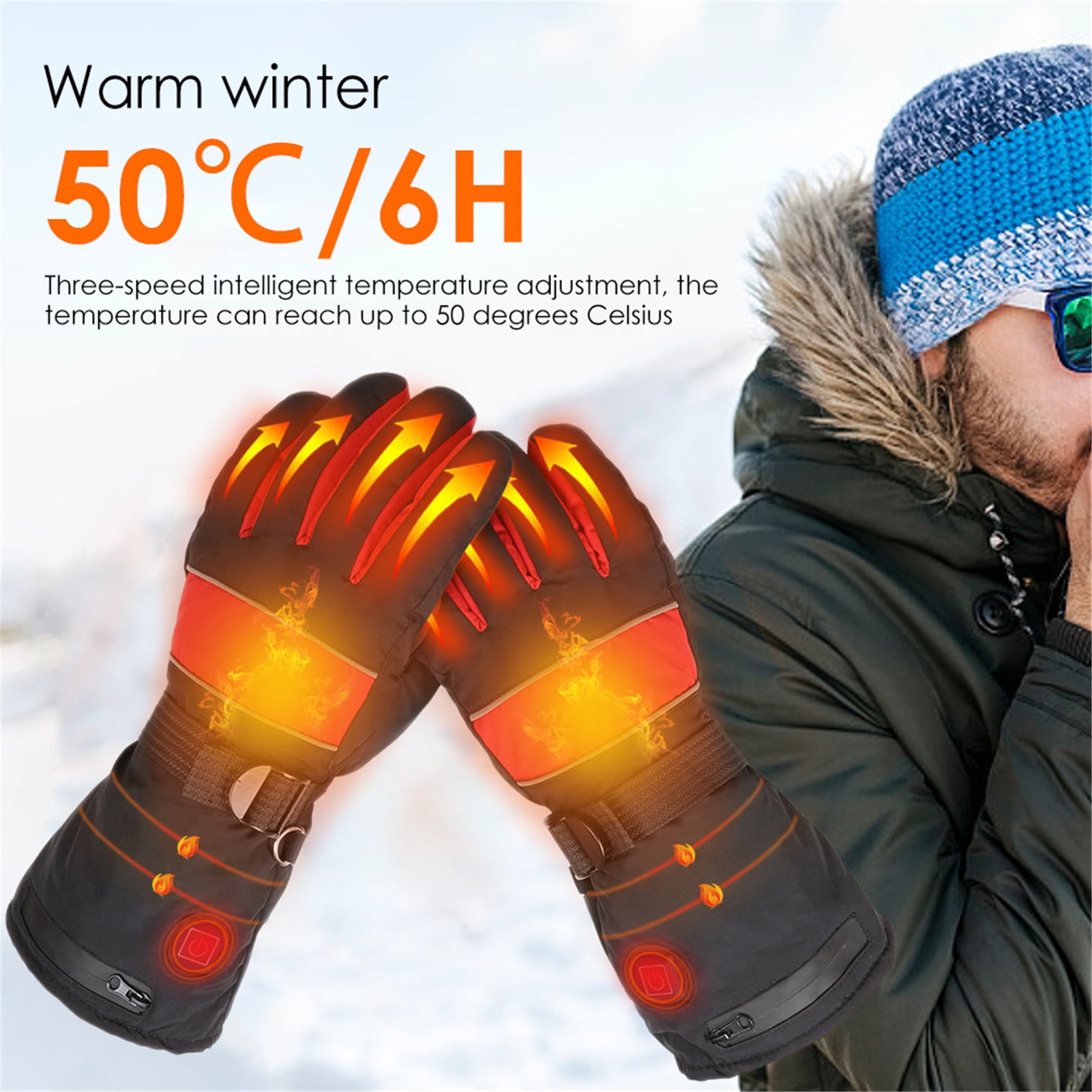 intelligent heating gloves