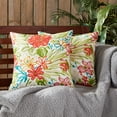thumbnail image 3 of Greendale Home Fashions Breeze Floral 17 in. Square Outdoor Throw Pillow (2-Pack), 3 of 6