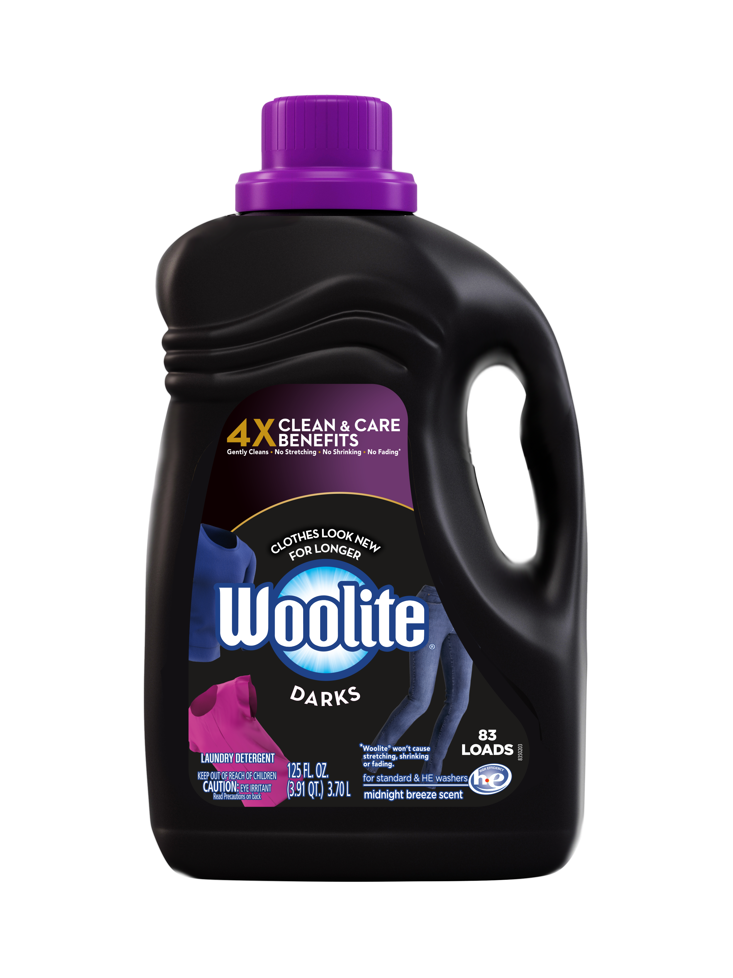 Woolite DARKS Liquid Laundry Detergent, 83 Loads, 125oz ...