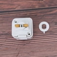 thumbnail image 2 of SHISUYAN 2 Wire Track Lighting Rail Connector Rail Joiner Track Light Head Track Lighting Accessories (White), 2 of 7