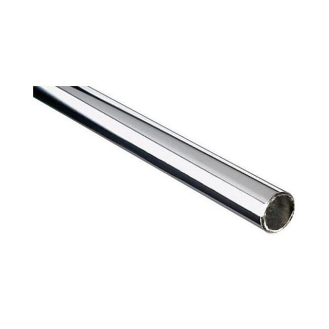Knape & Vogt Tringle de Garde-Robe Ronde Extra Robuste 1 %.06x72 Po - Chrome