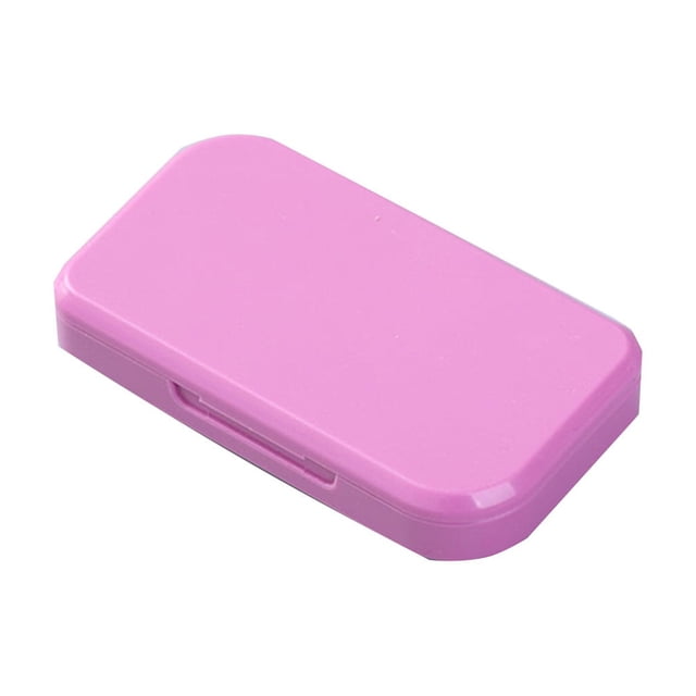 Caja portátil para almacenar vitaminas con anillo de sellado de doble capa, organizador de pastillas de 6 compartimentos para viajes, recipiente de secado para suplementos, pastillero de plástico
