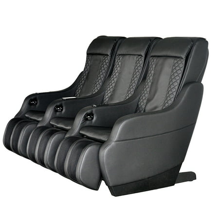 Home Theater Seating RV Movie Theater Chair PU Leather Power Sofa Set 3PCS with Calf Air Massage Back Massageer 4 Point Massage Chair Modern Sofa USB Charging Interface for Living Room Balcony (Best Rated Home Theater Seating)