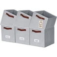thumbnail image 1 of Storage Basket xx Baskets Storage Organization Bins with Labels (Kallax/ ), 1 of 9