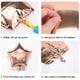 thumbnail image 3 of Oro Rosa Feliz Cumpleaños Estrella Corazón Decoraciones Conjunto De Confeti Globos De Helio Puntos Niño Niña Princesa Ceremonia Aniversario Scienceny HA035957-00, 3 of 5
