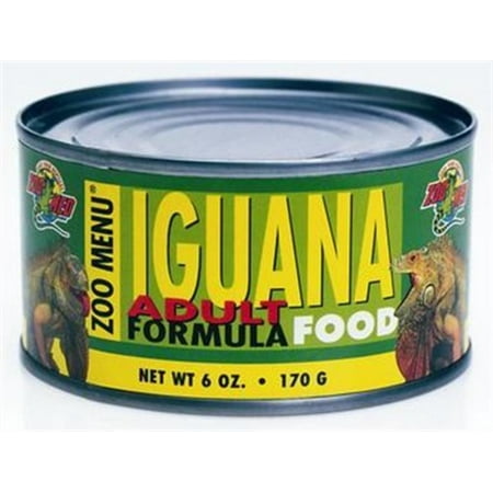 Iguana Adult Formula Wet Food, 6-Ounce, Lower protein formula for adults By Zoo