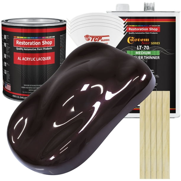 Restoration Shop Black Cherry Pearl Acrylic Lacquer Auto Paint