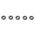 thumbnail image 4 of YAAQII for Ceramic Fishing Rod Guide Rings Set Heat Conduction Repair Parts Tools Black 5 Sizes 2-30# Portable Easy to Use Wear-Resistant for Rod Building Replacement, 4 of 10