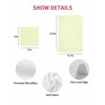 thumbnail image 7 of Yellow White Stripe Kitchen Dish Towels for Drying Dishes Set of 4, Modern Minimalist Geometric Striped Waffle Weave Microfiber Hand Tea Bathroom Towels Quick Dry & Absorbent Towel 15.7x23.6, 7 of 7