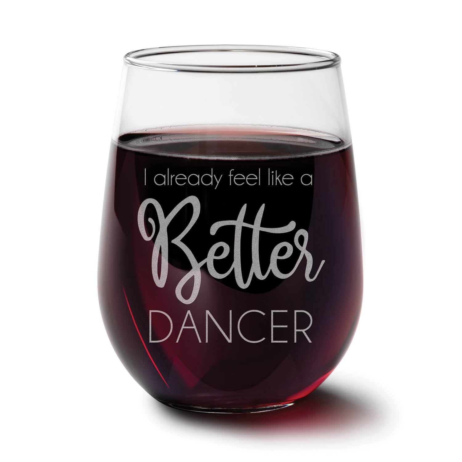 Better Dancer Stemless Wine Glass