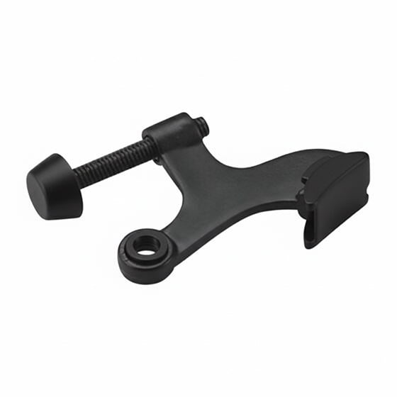 10-Pack Rok Hardware Heavy Duty Hinge Pin Door Stop Black