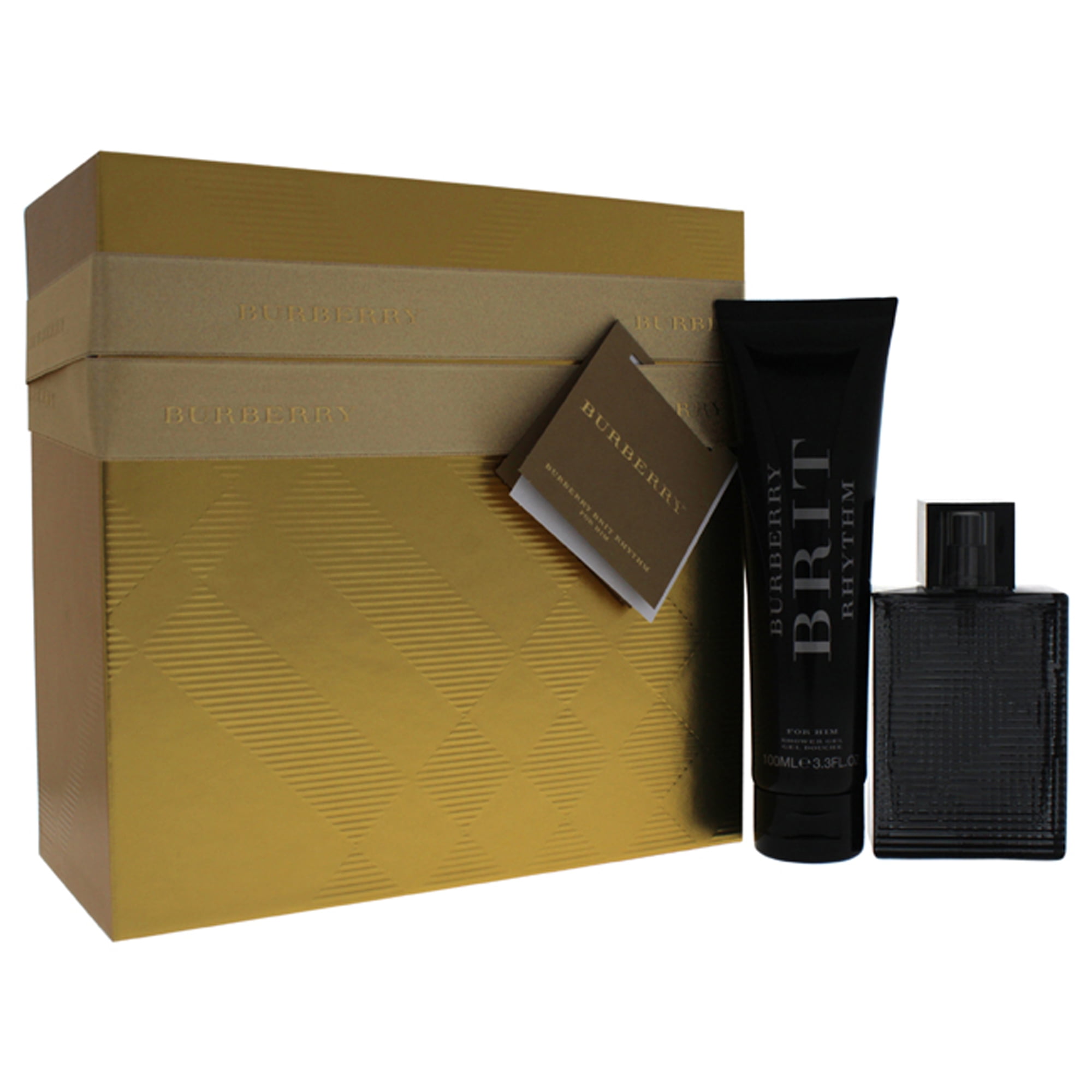Burberry Brit Rhythm by Burberry for Men 2 Pc Gift Set 1.6oz EDT
