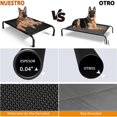 thumbnail image 2 of Cama para Perro Elevada,122×71×21cm Cama Elevada para Perro Grande con Malla Lavable y Transpirable,colchoneta Perro Grande extraíble para Uso Interior y Exterior, 2 of 8