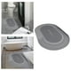 thumbnail image 4 of Alfombra absorbente suave Perfecl Alfombrilla de material tierra de diatomeas Gris ovalado S, 4 of 8
