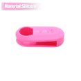 thumbnail image 4 of Unique Bargains Pink Silicone Three Button Car Remote Key Cover Case for Fiat 500 Viaggio Ottimo, 4 of 6