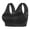 Black, variant on Sexy Back Breathable Thin Bras For Women Lace Sports Bra For Women, Bras with J-Hook for Convertible Styles, Bras for Hourglass Figure Support, Bras with U-Plunge Neckline