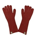 thumbnail image 3 of Winter Waterproof Ski Snow Warm Gloves for Women Men Can Play Mobile Phone Knitted Winter Cycling Warm And Fleece Thick Long Version Exposed Two-finger Gloves Christmas Gift, 3 of 9