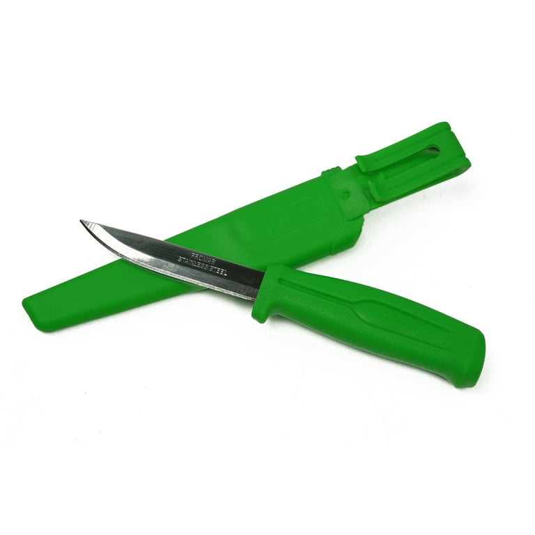 Promar Neon Colored 4 Stainless Steel Fishing Bait Knife 