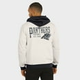 thumbnail image 5 of Men's Darius Rucker Collection by Fanatics Cream Carolina Panthers Distressed Graphics Full-Zip Hoodie, 5 of 6