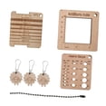 thumbnail image 4 of GUOOL Knitting Gauge Ruler Set Craft Creative Smooth Knitting Needle Gauge Artists 7pcs, 4 of 9