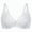 White, variant on MELENECA Women's Minimizer Bras for Large Bust Underwire Plus Size Full Coverage Lace Bras Black 40E