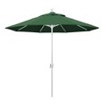 thumbnail image 1 of California Umbrella 9' Patio Umbrella in Hunter Green, 1 of 2