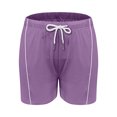 thumbnail image 5 of AherBiu Sweatshorts for Women Drawstring Elastic High Waisted Stretch Comfy Summer Shorts Homewear, 5 of 7