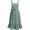 1, variant on 1pc Vintage European Apron Artistic Florist Design Ruffled Hem Kitchen Baking Apron Solid Color with Nordic Style for Wedding