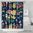 thumbnail image 2 of Waterproof Pioneer Shower Curtain 72x84 Inch Polyester Unique Cute Floral Shower Curtain for Bathroom Hotel Home Decor with 12 Plastic Hooks, 2 of 5