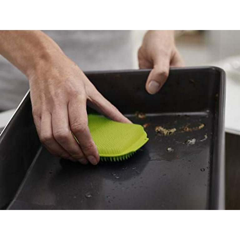 Joseph Joseph CleanTech Dish Brush with Replacement Head - Green