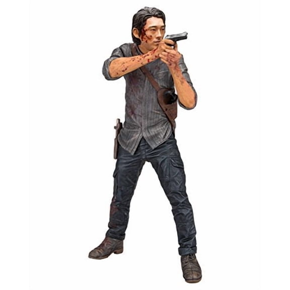 Open Box McFarlane Toys The Walking Dead Glenn "Legacy" Edition Deluxe Figure