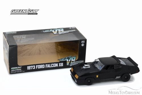 1973 Ford Falcon XB Last of the Interceptors, Black - Greenlight 12996 - 1/18 Scale Diecast Model Toy Car