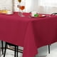 thumbnail image 3 of Mantel Rectangular - Mancha Resistente Arrugas Resistente Manteles, Comedor Mantel para Boda Picnic Interior Exterior Mesa rojo 60 x84, 3 of 9