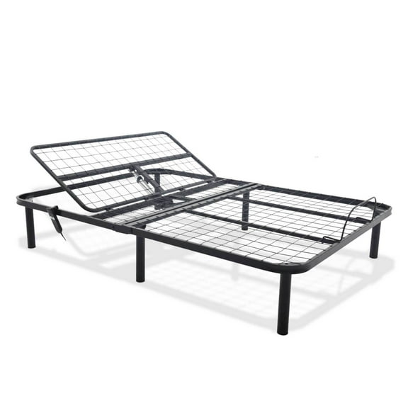 Black Head Up Only Queen Adjustable Bed Base