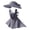 X1 Dark Gray, variant on Unisex Sun Protection Full Face Mask, UPF 50 Balaclava with Wide Cap Brim, Breathable Face Cover Hat Outdoor Activities Summer Cycling Hiking Travel,Color:Dark Gray