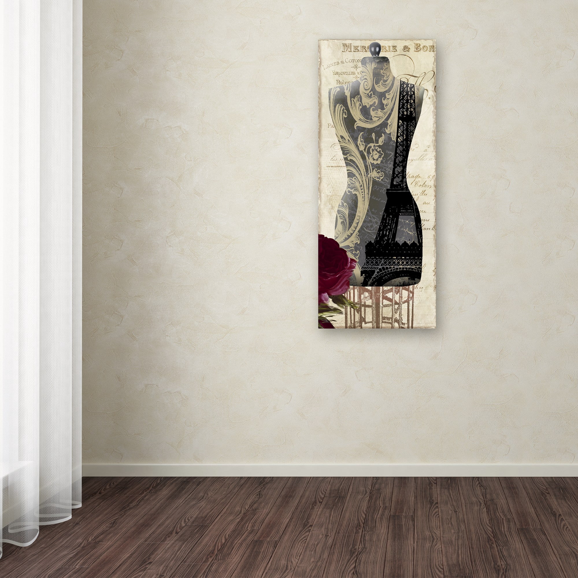 Trademark Fine Art "Paris Seamstress II" Canvas Art by Color Bakery