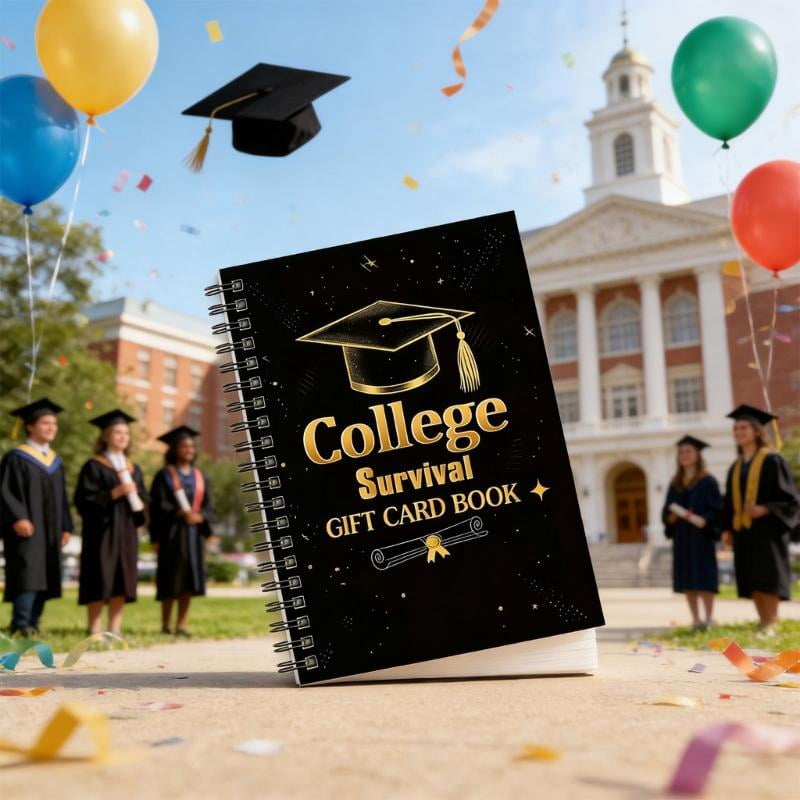 ANXPTIME Portable 13x18cm Graduation Greeting Card Album For Celebration Moment