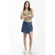 thumbnail image 1 of Short falda asimetrico /Juvenil, 6969 (Mezclilla tono medio) azul G, 1 of 3