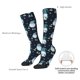 thumbnail image 4 of Balery Gnome and Snowflakes Calcetines novedosos Calcetines deportivos Calcetines hasta la rodilla Calcetines de algodón Calcetines originales y geniales, 4 of 6