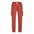 thumbnail image 6 of Mens Wide Leg Baggy Sweatpants Drawstring Waist Winter Cargo Joggers Loose Fit Athletic Jogging Pants With Flap Pockets, 6 of 8