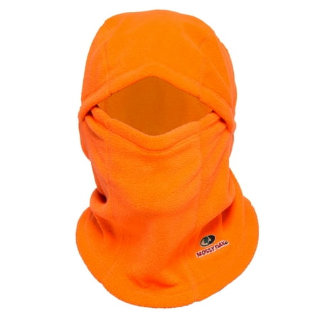 Mossy Oak Blaze Orange Fleece Face Mask