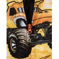 thumbnail image 3 of Monster Jam Big Boys' Fleece Hooded One Piece El Toro Loco Orange, 3 of 7