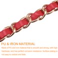 thumbnail image 4 of Unique Bargains Purse Chain Strap, 24' Purse Strap Shoulder Bag Replacement Strap, Red&Gold, 4 of 6