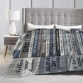 thumbnail image 4 of To My Brother Blanket Gifts For Kids Adults - Lightweight Throw Blanket For Bedroom Living Room Decor Soft Fuzzy Fleece Cozy Plush Bed Couch 50"X40", 4 of 7
