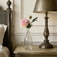 thumbnail image 4 of Tallo de peonía artificial | Arreglo floral de peonía de seda sintética | Centro de mesa para bodas y decoración del hogar | Flores artificiales realistas para jarrón, 4 of 6