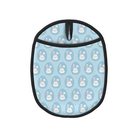 

Tebeau Cartoon Rabbit Print Silicone Pot Holders Multi-Purpose Hot Pads for Kitchen Trivets Potholders Oven Mitts for Baking Cooking Hot Dishes Pans Heat Resistant